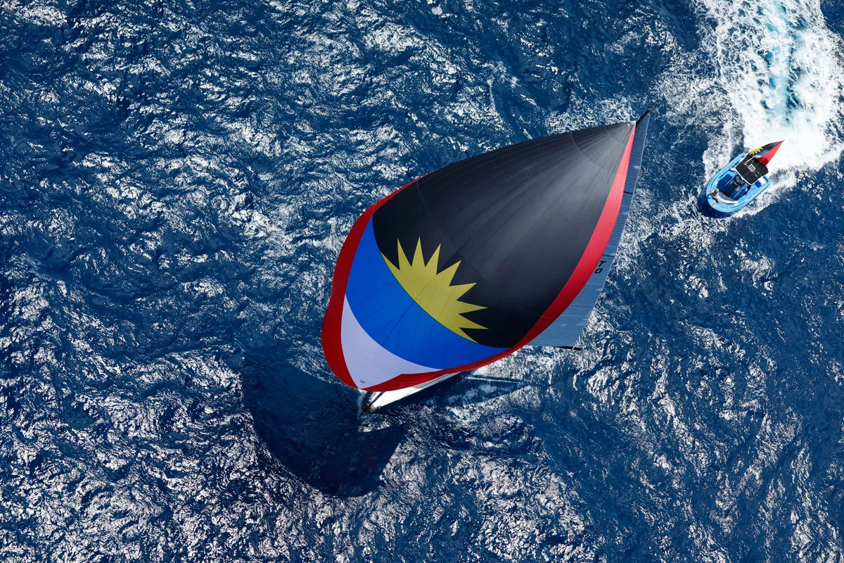 Heating up at Antigua Sailing Week