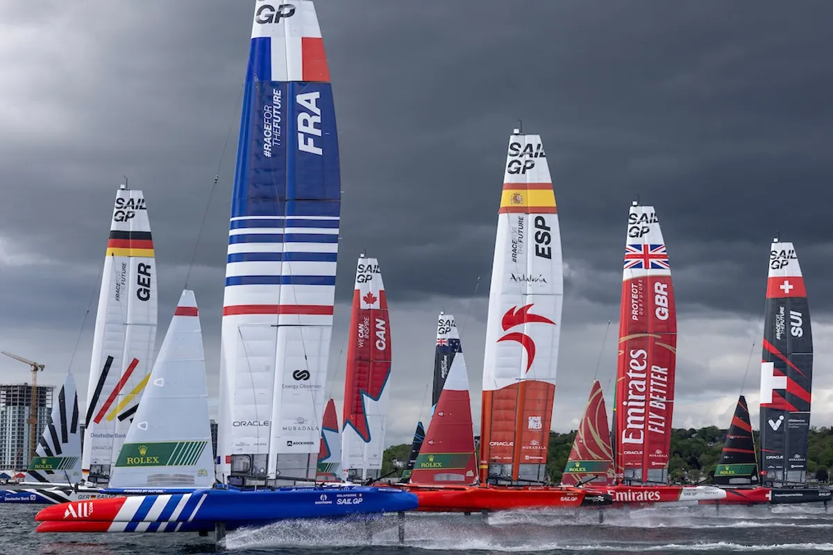 Emirates Great Britain tops leaderboard on Canada Sail Grand Prix opener