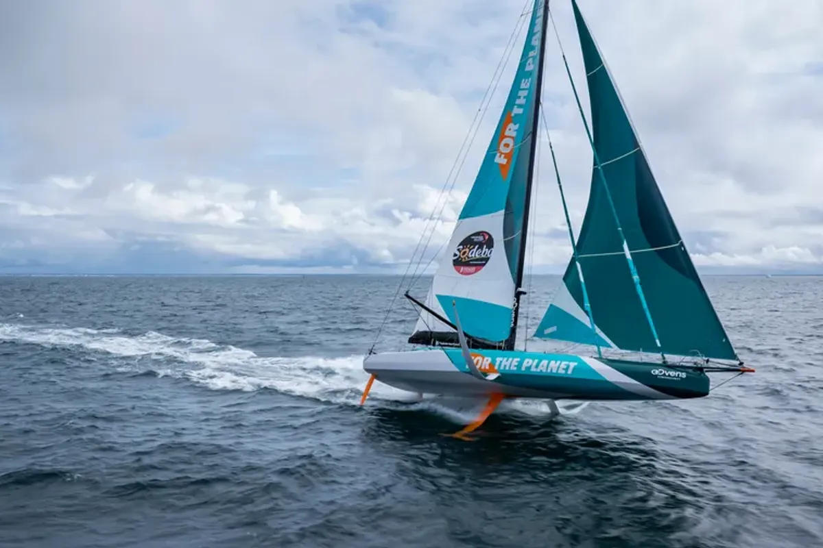 Sam Goodchild officially abandons New York Vendée after dismasting