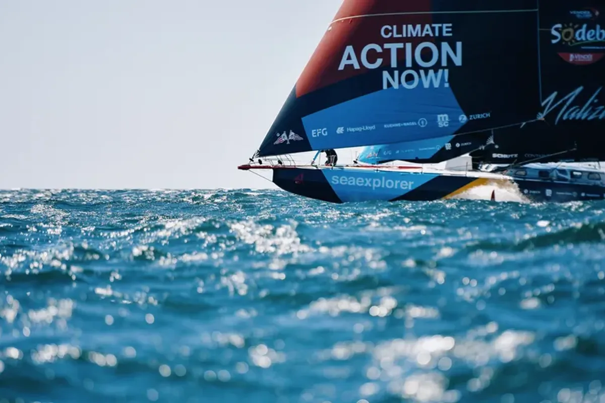 Boris Herrmann second on the 3200 nautical miles New York Vendée