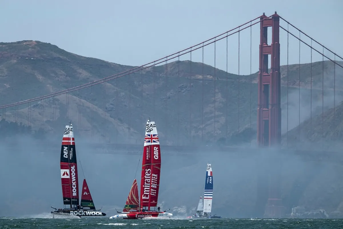 Giles Scott signs off SailGP 4 with third podium & Impact League trophy