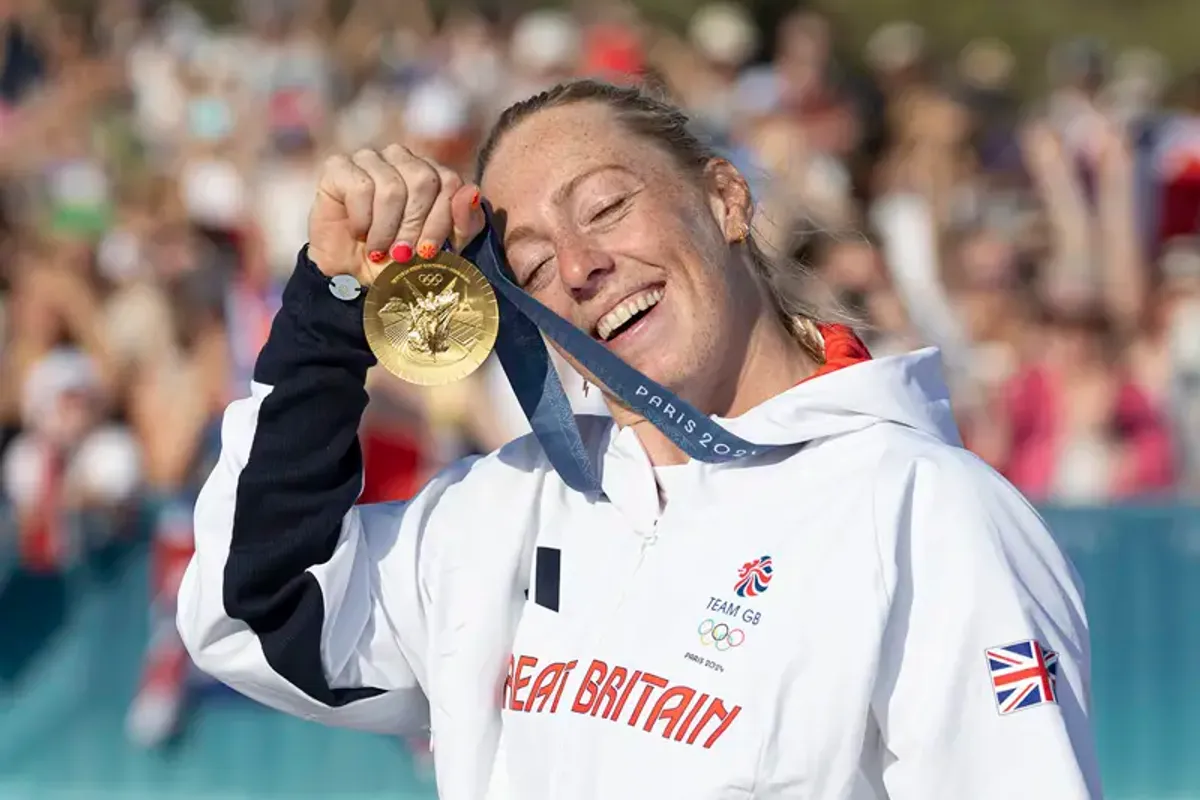 Historic kite gold for Ellie Aldridge @ Olympic Games