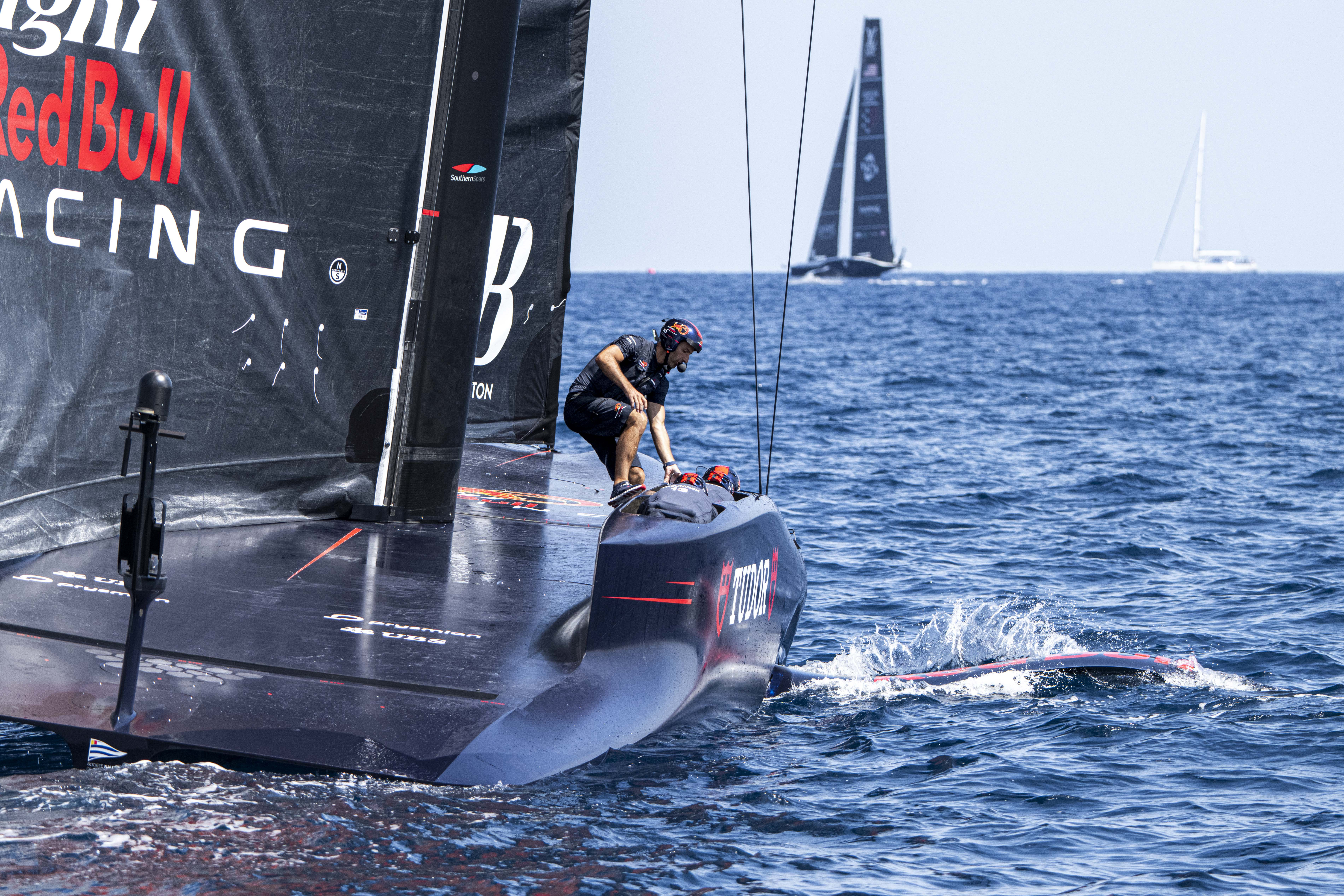 A tricky day for America's Cup as wind shuts down in Barcelona