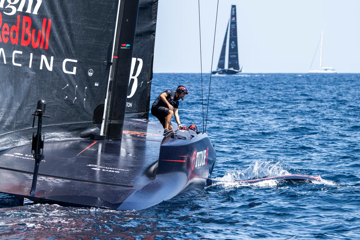 A tricky day for America's Cup as wind shuts down in Barcelona