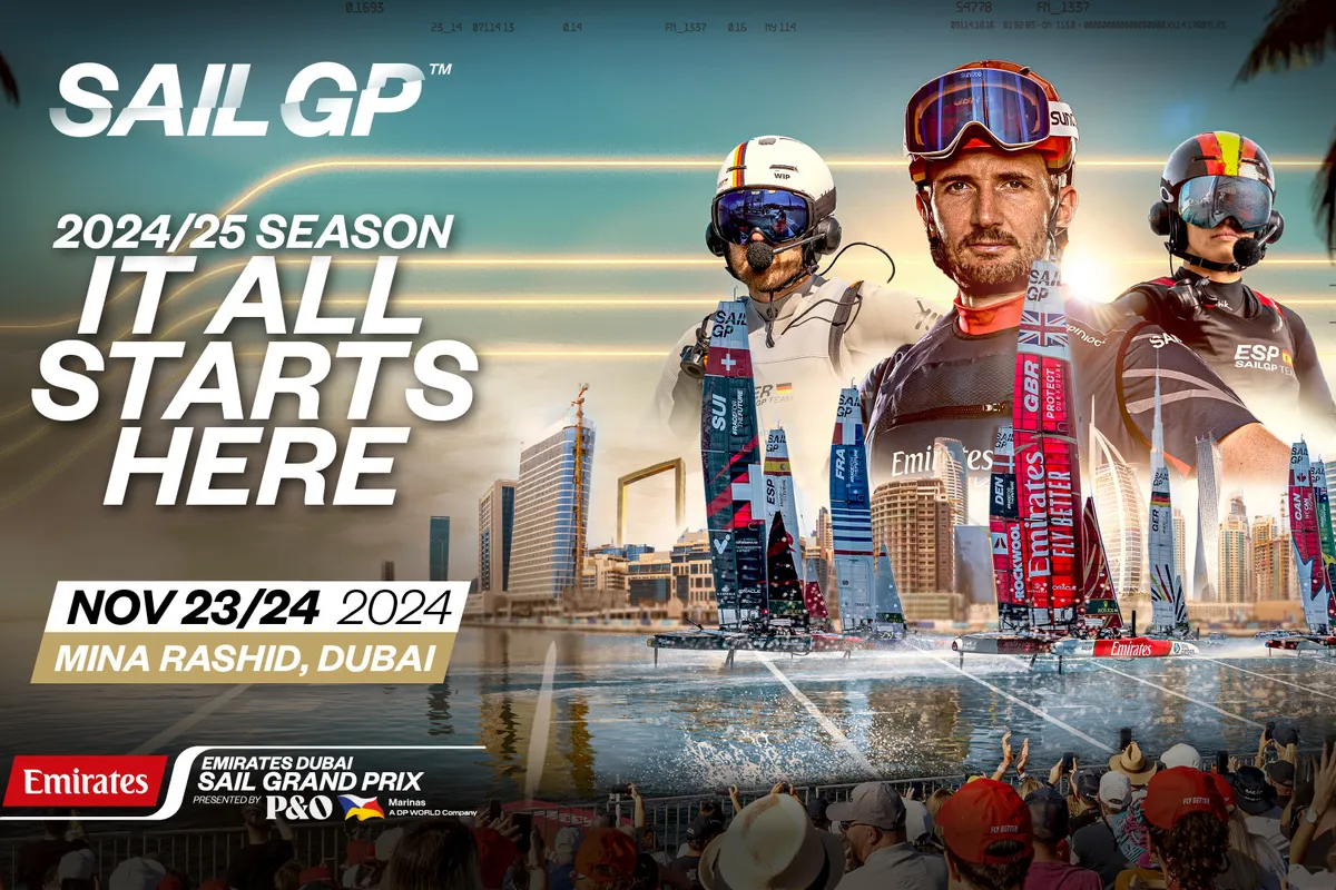 Tickets on sale for SailGP’s Season opening event in Dubai