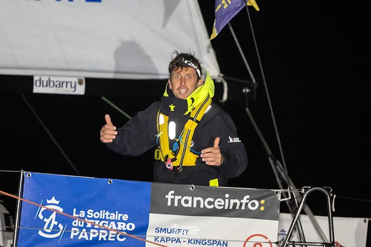 Tom Dolan, Smurfit Kappa-Kingspan, is provisional La Solitaire du Figaro Paprec winner