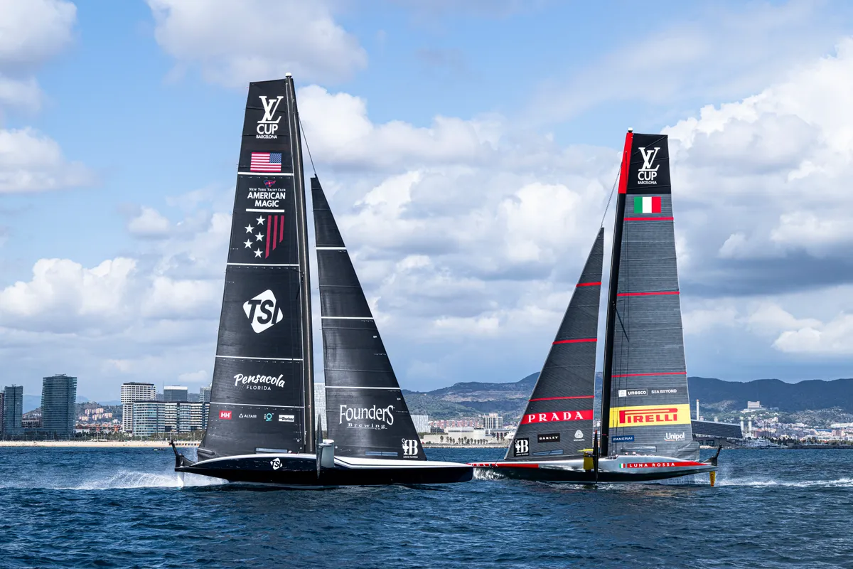 Luna Rossa Prada Pirelli secure their place in the Louis Vuitton Cup Final