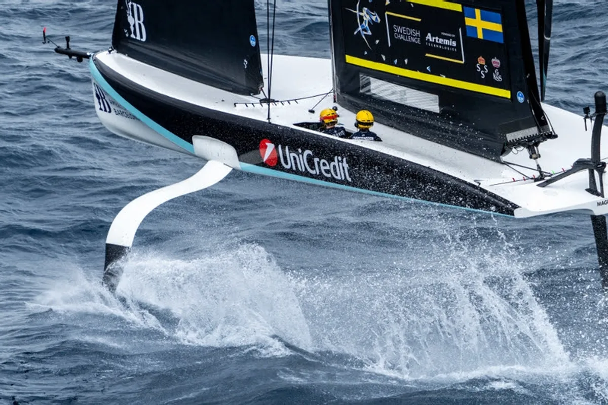 Sweden a class apart in all action day @ UniCredit Youth America’s Cup
