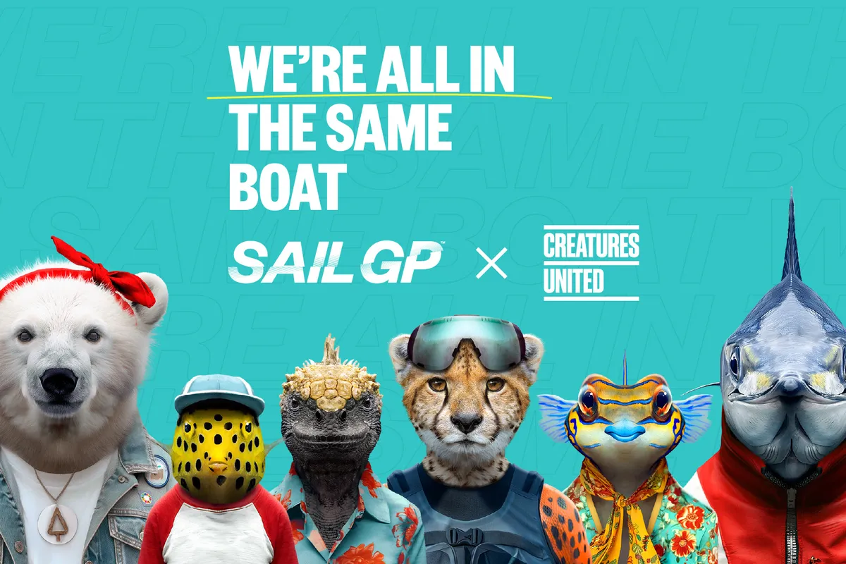 SailGP joins forces with Creatures United  for a Better Planet