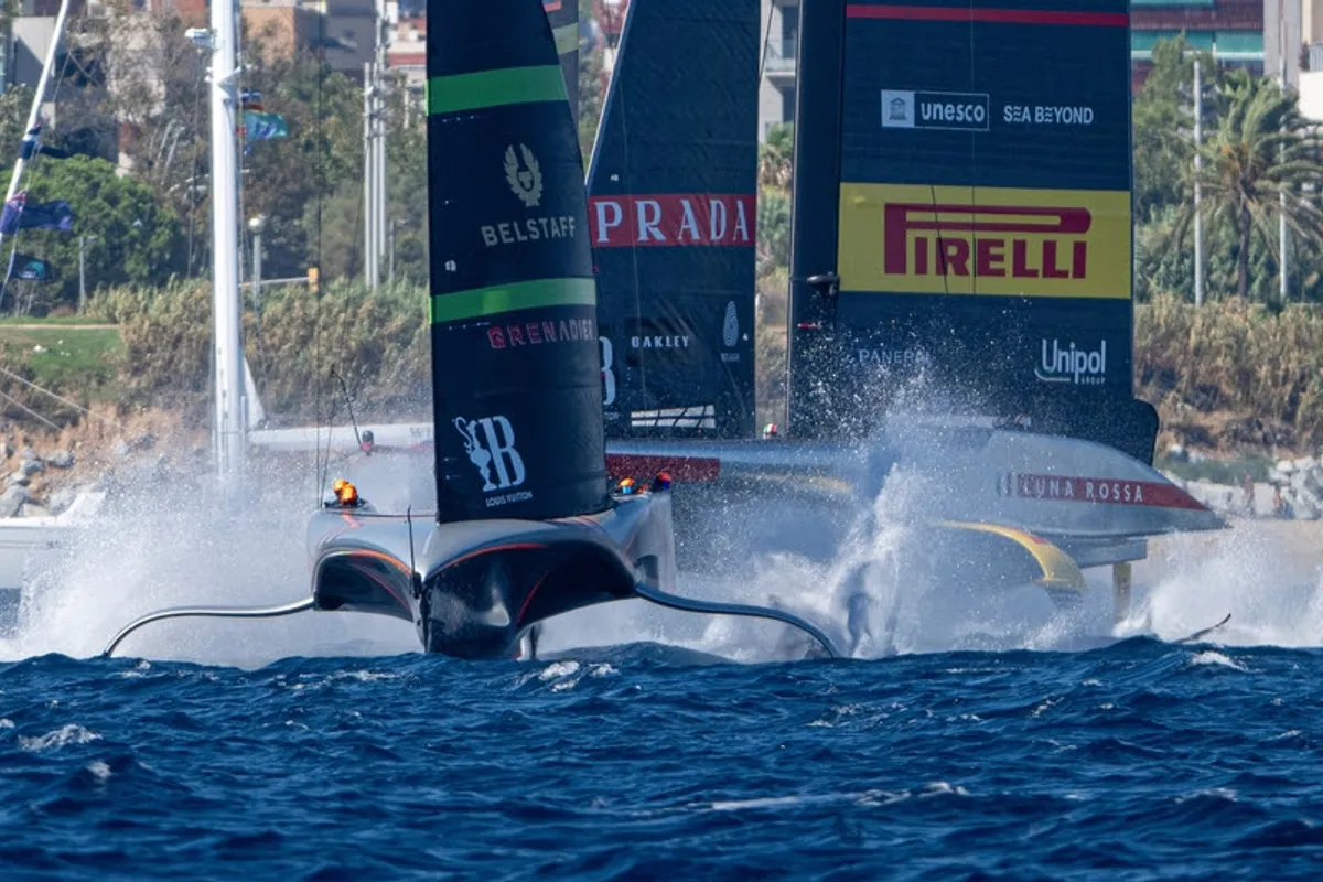 All-square in electifying Louis Vuitton Cup final