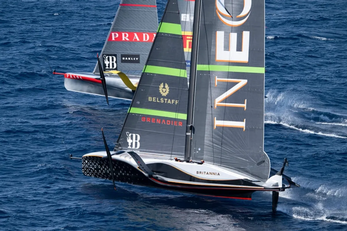 4-4 drama on 5th day of the Louis Vuitton Cup Final