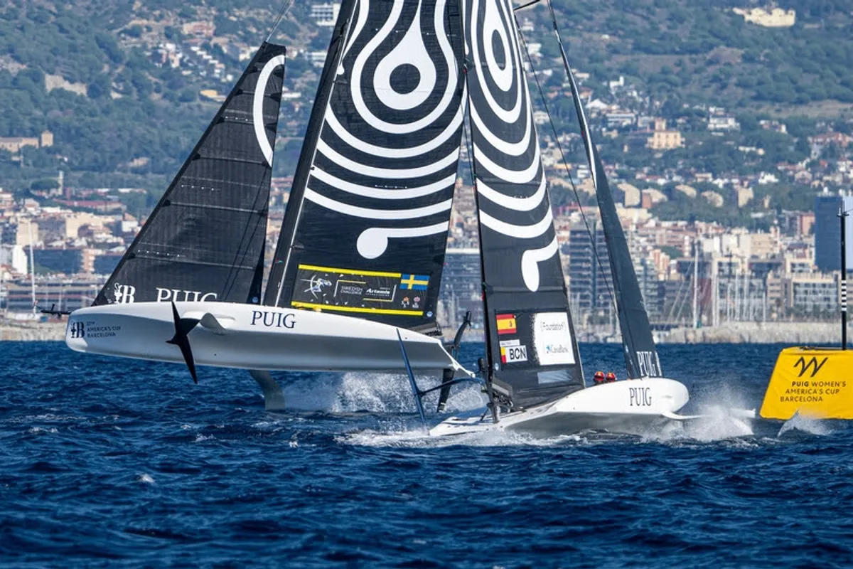 Swedes top Invited Teams: BCN qualifies for Puiig Womes America's Cup Semi's