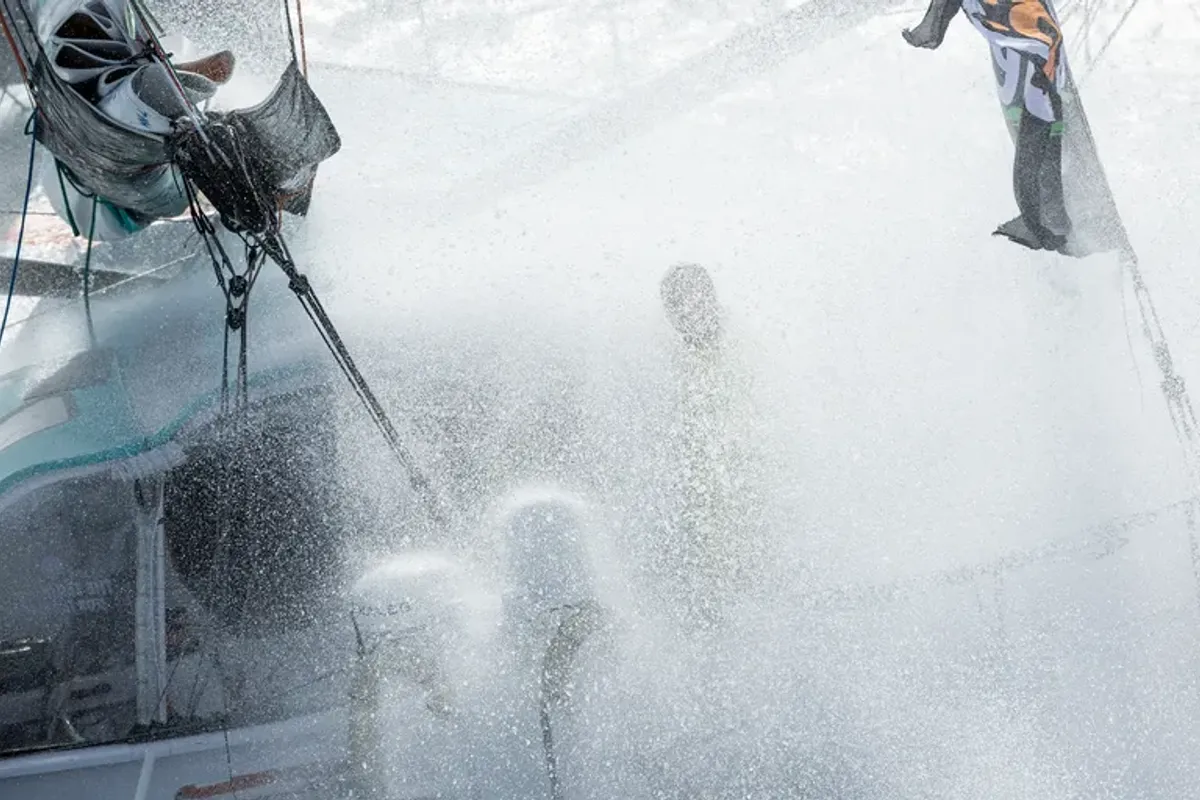 Sam Goodchild steals Vendee Globe lead off Portugal