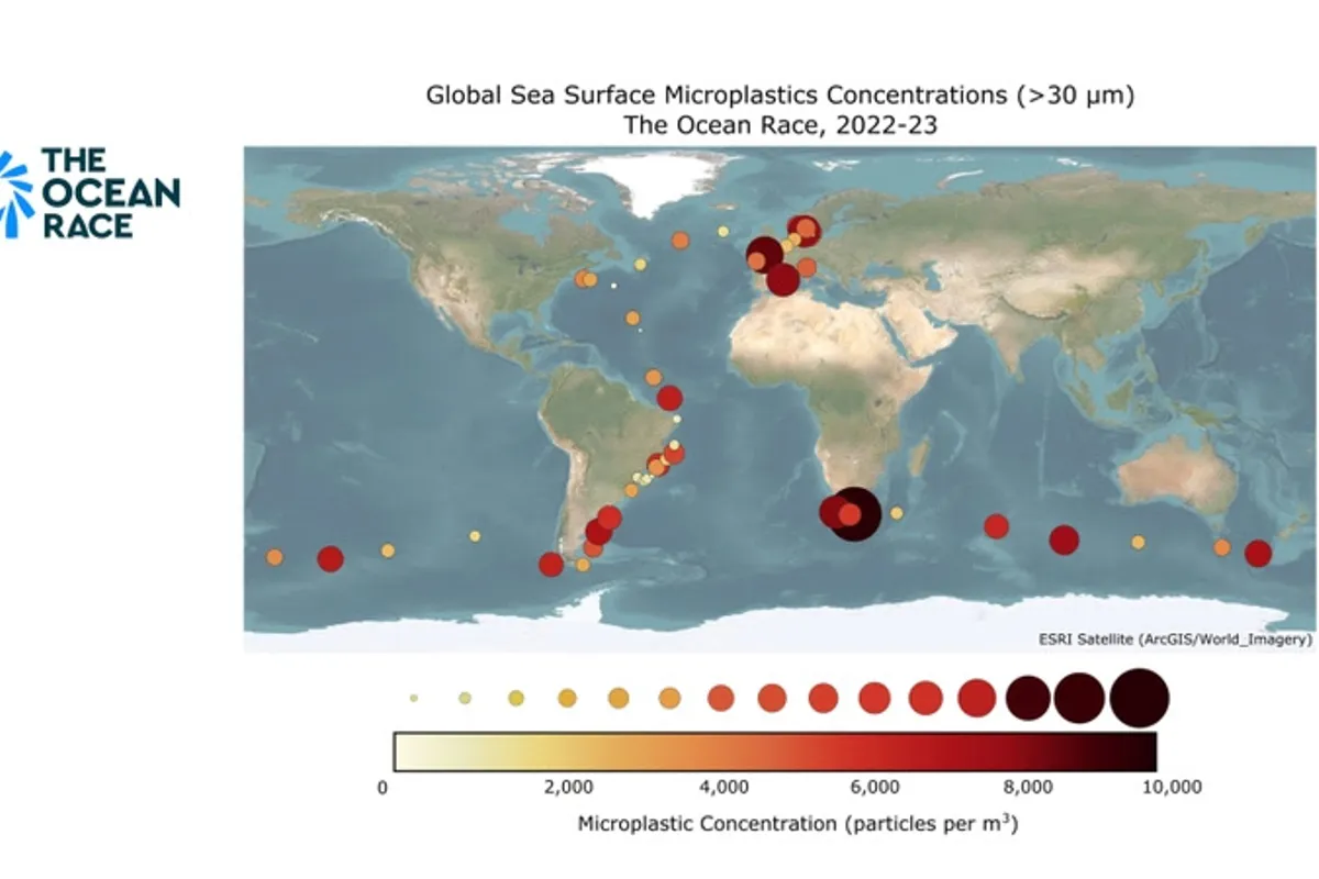 The Ocean Race: Europe is a hotspot for ocean microplastics
