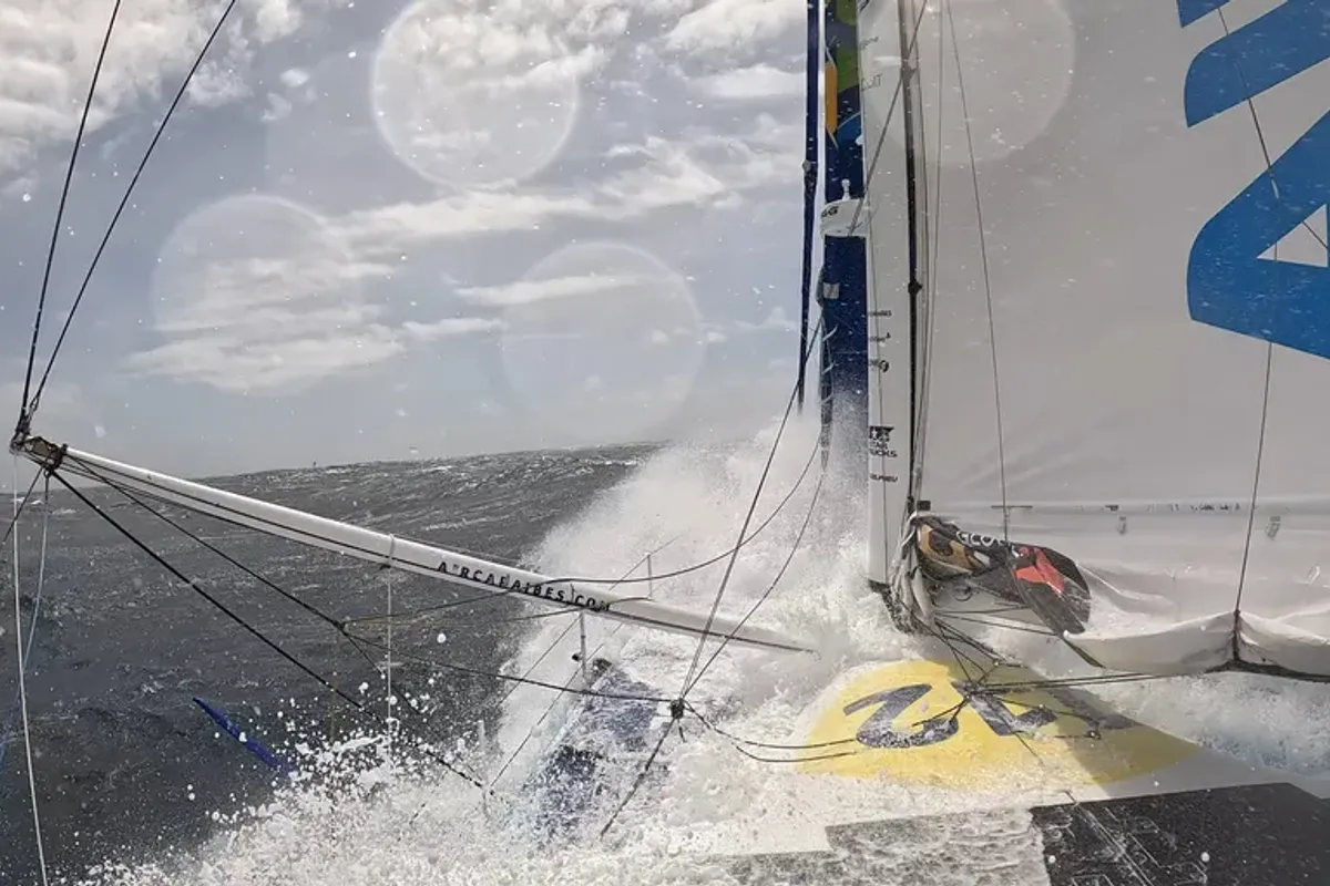 Vendee Globe: Setback for Sébastien Simon as starboard foil breaks