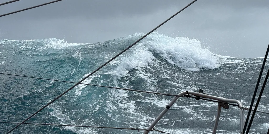 Vendee leader Dalin prepares for peaceful exit to the Pacific