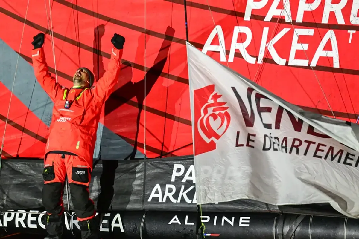 Yoann Richomme and PAPREC ARKÉA 2nd in the 2024 Vendée Globe