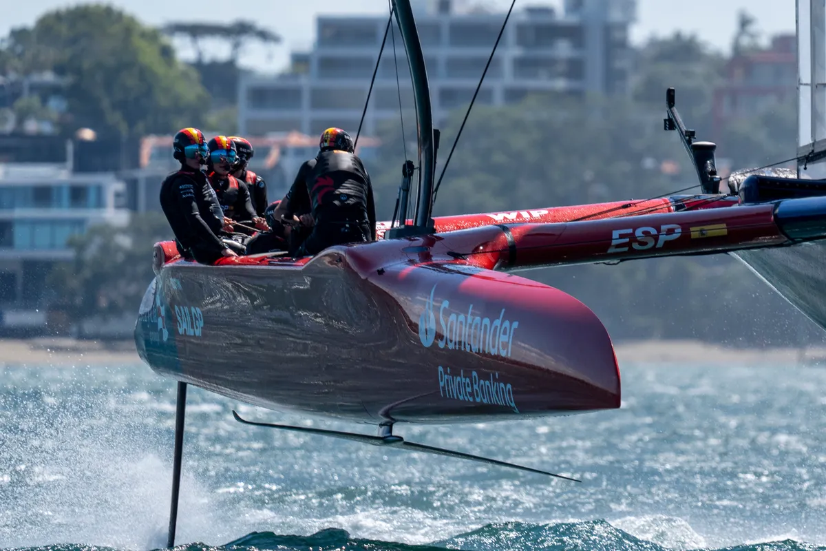 SailGP introduces high-speed titanium ‘T-Foils’ fleetwide in Auckland