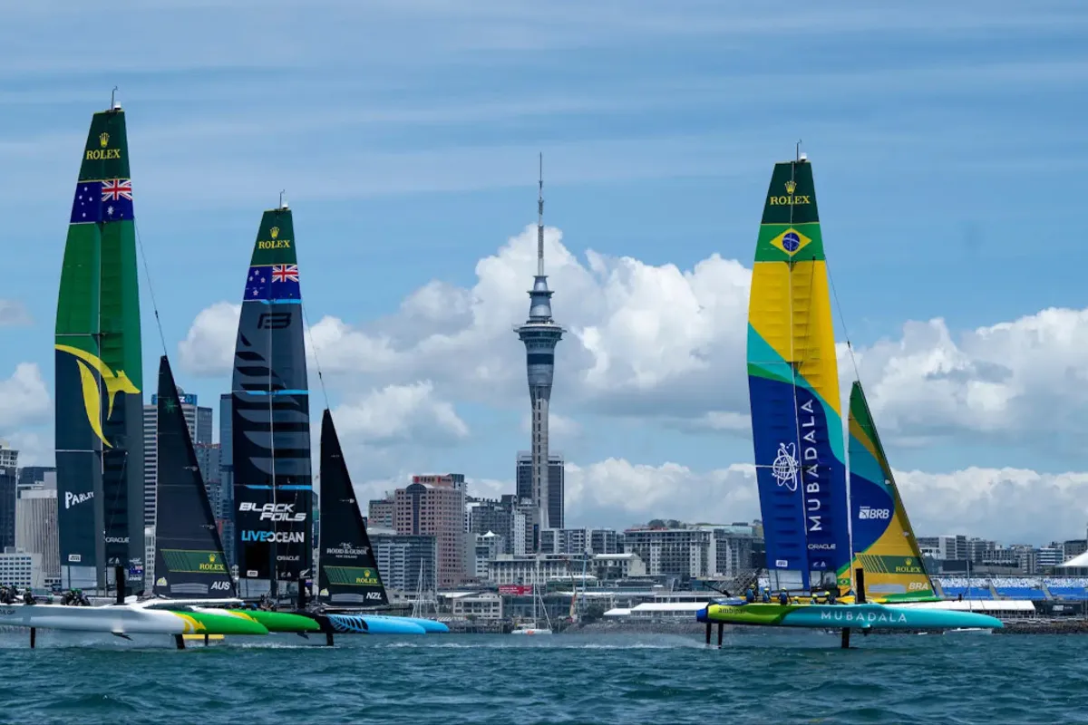 Split fleet testing and T-Foil 'carnage': Auckland's Sail GP race preview