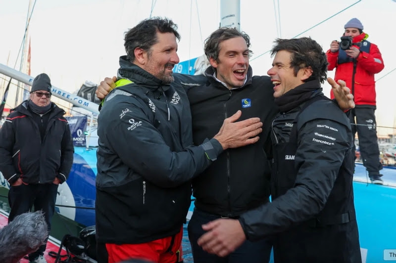 Three epic performances fill the Vendée Globe podium