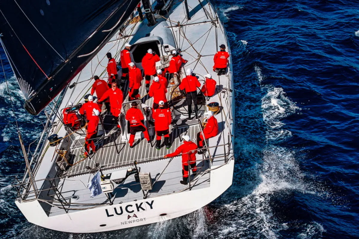 Lucky sets new RORC Transatlantic Race Record