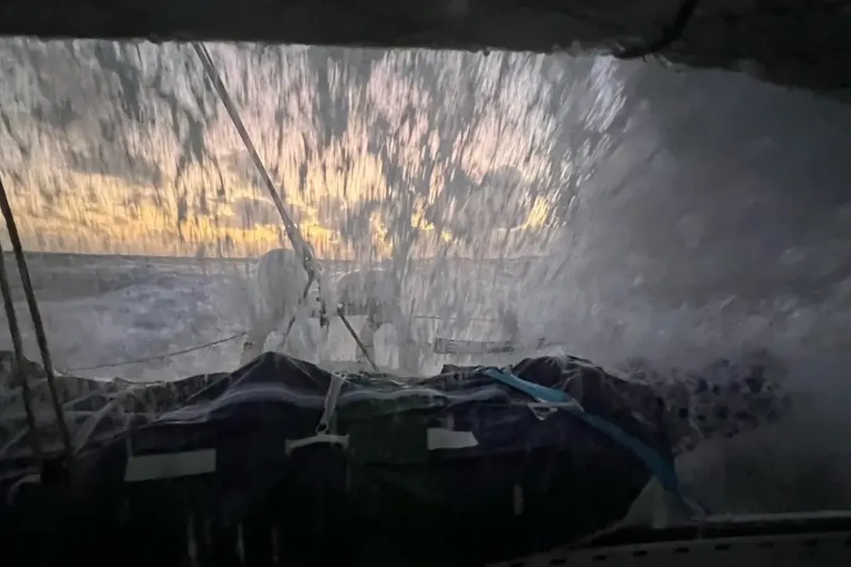 One final big storm for the next group of Vendee finishers