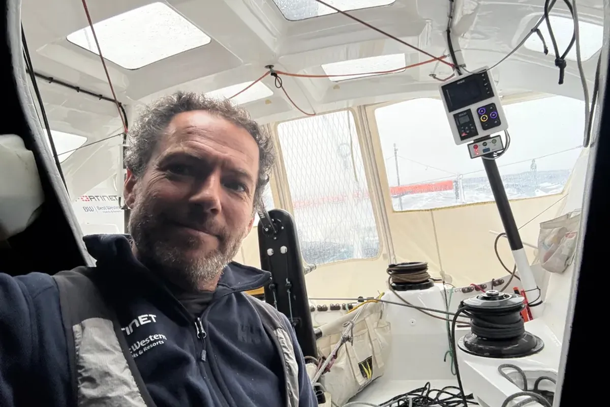 Romain Attanasio 14th: "On board these boats it's completely insane"