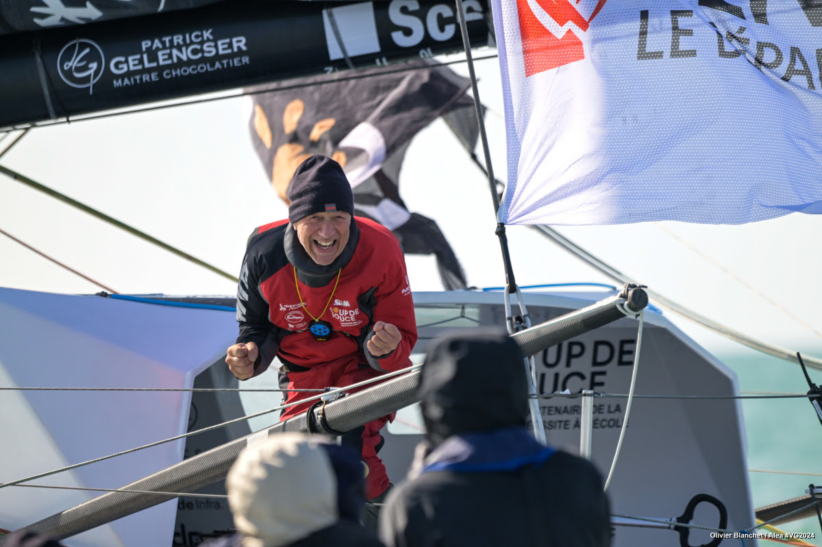 Manuel Cousin completes  the Vendée Globe in 31st after 111 days sailing