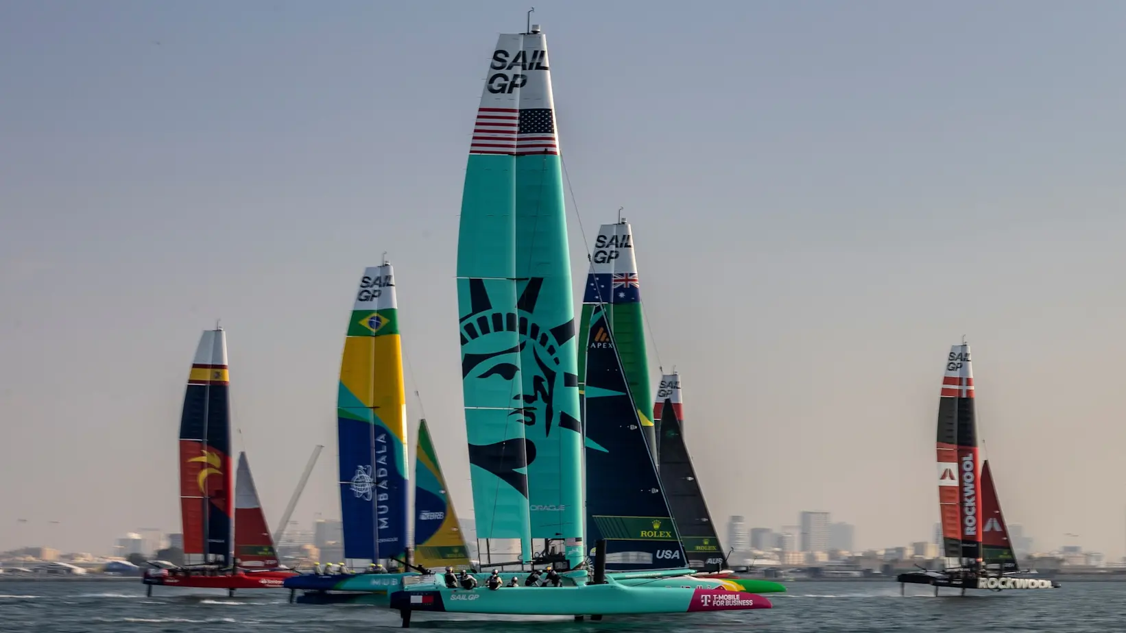 Canfield and Buckley prepare to defend home waters at SailGP USA