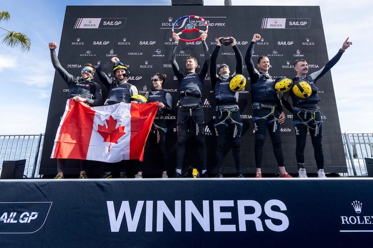 Canada claims first season win at Rolex Los Angeles Sail Grand Prix