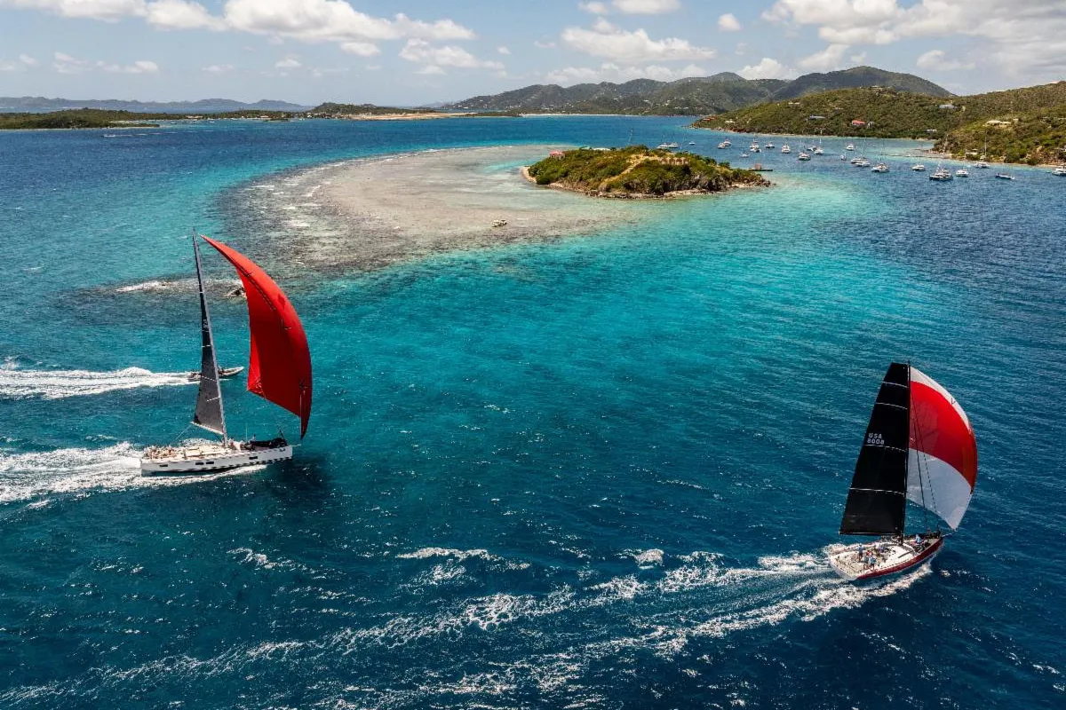International Competition Ready for Hot Racing @ BVI Spring Regatta