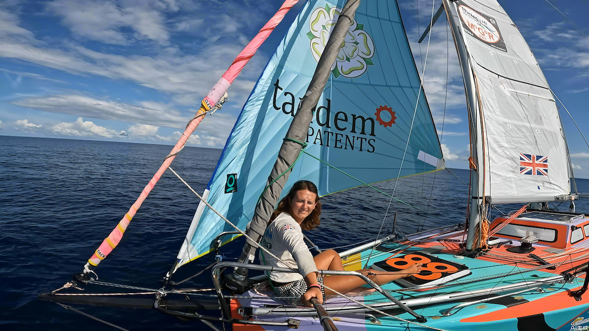 Logs, Lightning & Lost Winds”  - Leg 2 McIntyre Mini Globe Race