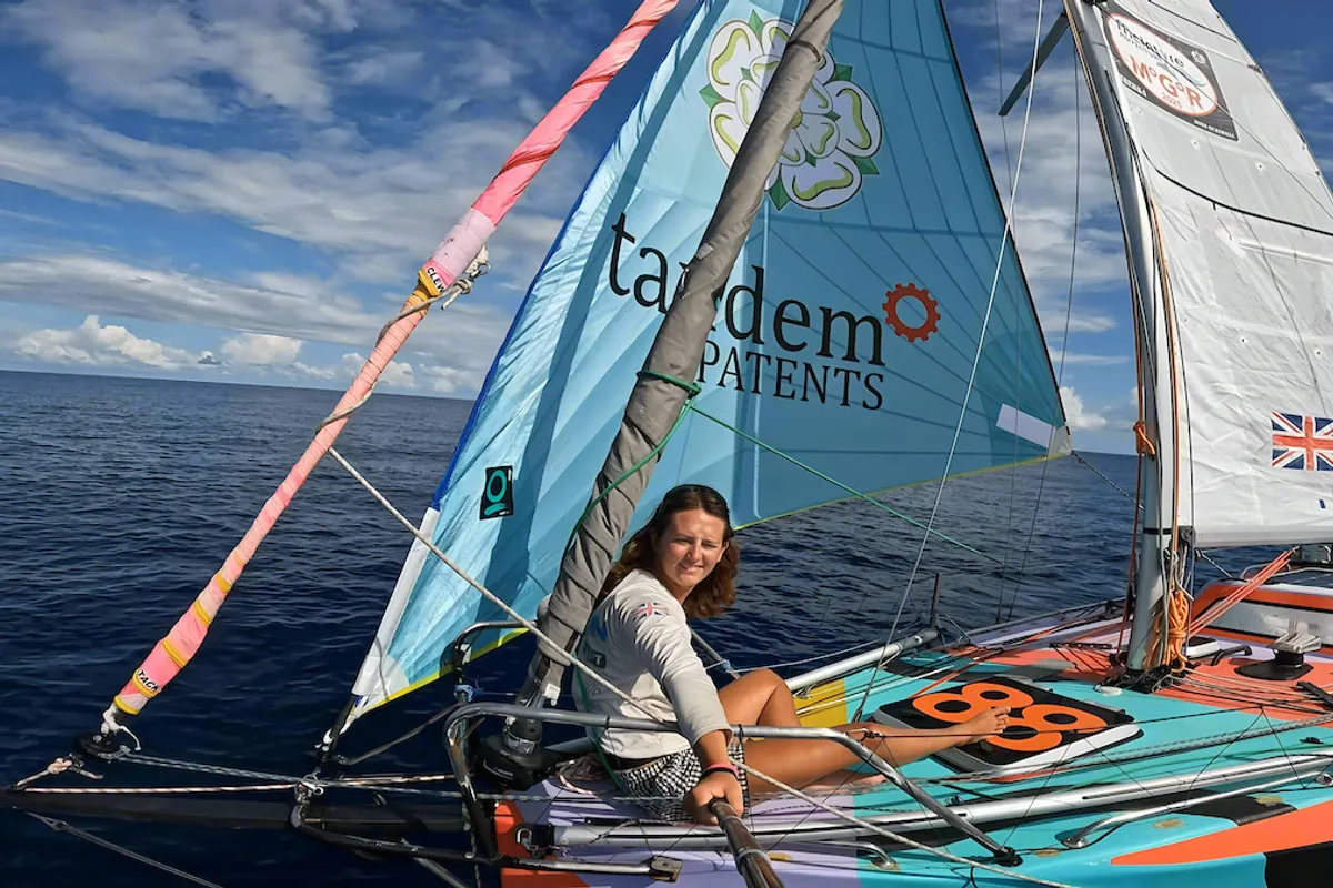 Logs, Lightning & Lost Winds”  - Leg 2 McIntyre Mini Globe Race