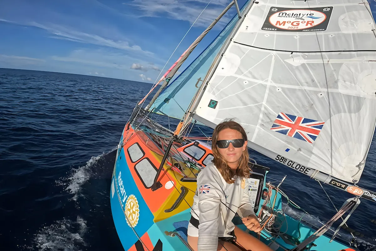McIntyre Mini Globe Race fleet battles the Pacific