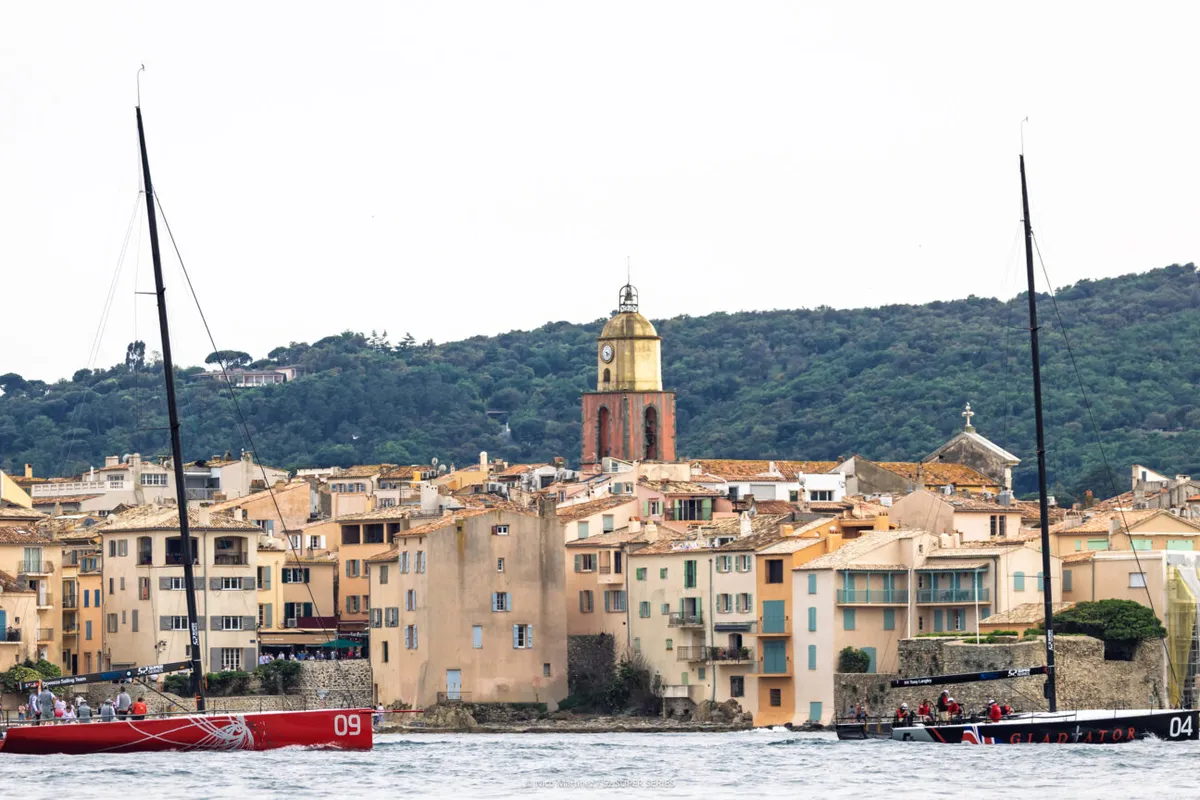Gladiator lead into the weekend as calm stalls 52 SUPER SERIES Saint Tropez