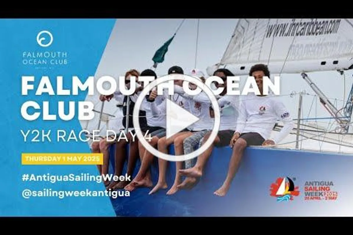 Antigua Sailing Week: Falmouth Ocean Club Y2K Race Day video