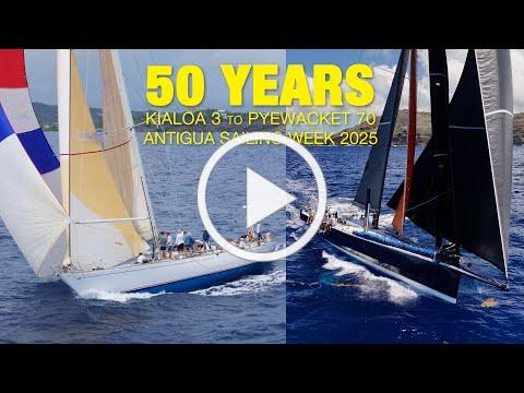 Comparing two legends from different times: Pyewacket 70 & Kialoa III, video
