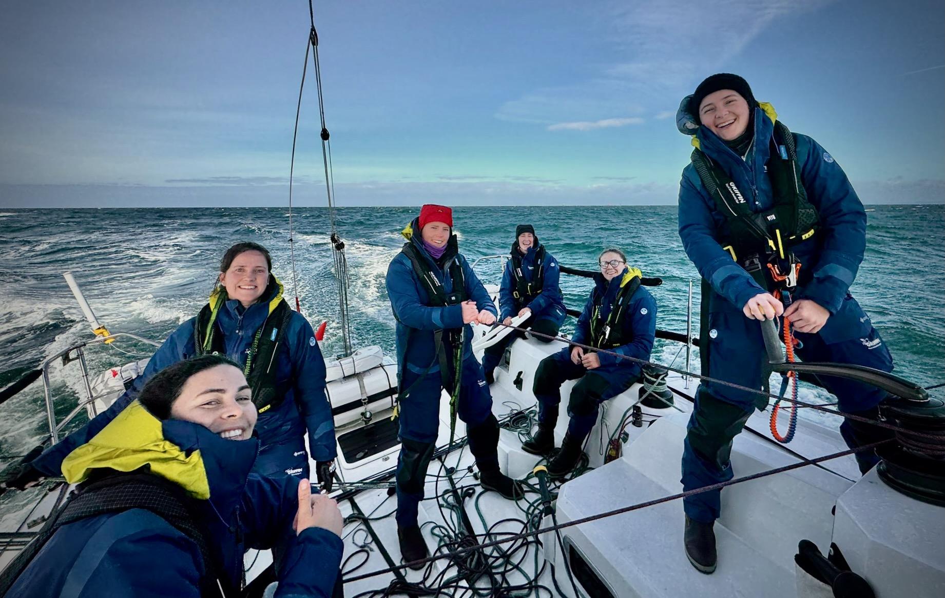 Griffin Fastnet Team’s Wild Ride to Eddystone and Back