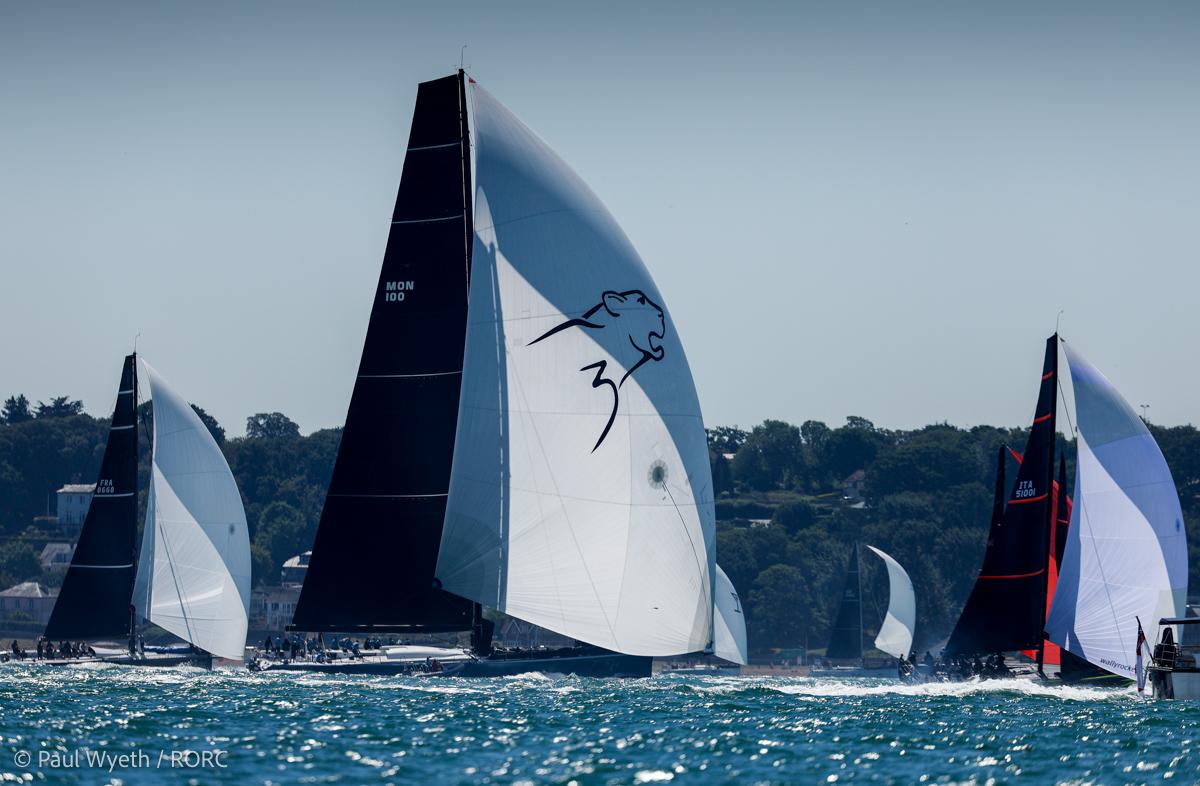 Leopard 3 Dominates RORC Cowes Dinard St Malo Race