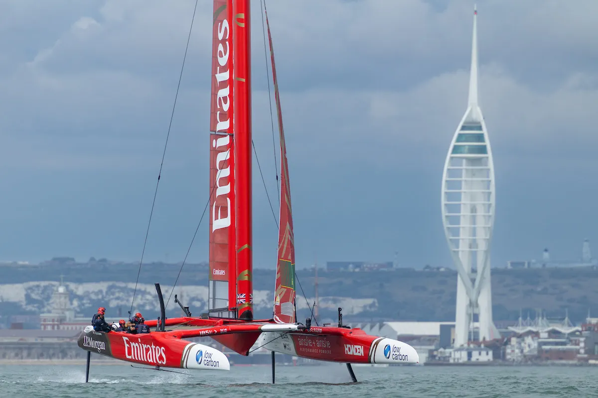 Emirates GBR hoping for a boost on home waters for Great Britain Sail Grand Prix