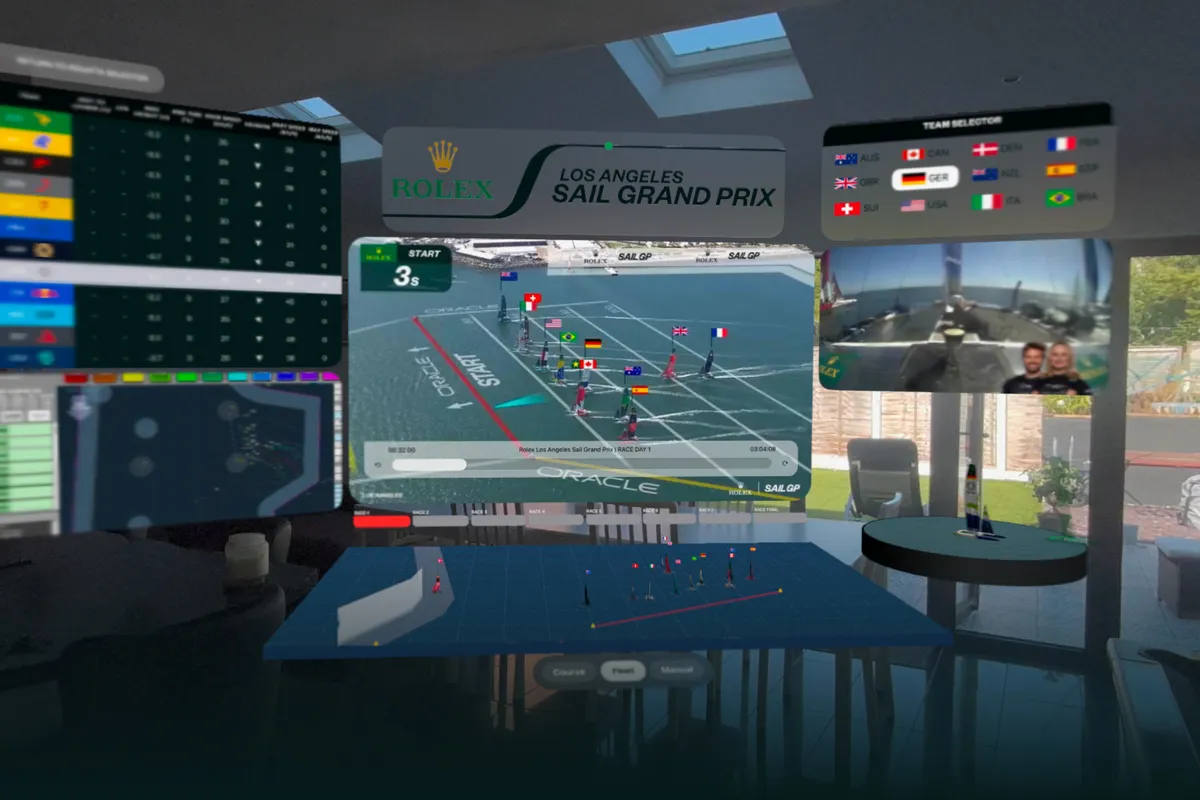 SailGP RaceScape XR Launches as First-Ever XR Experience in Sailing