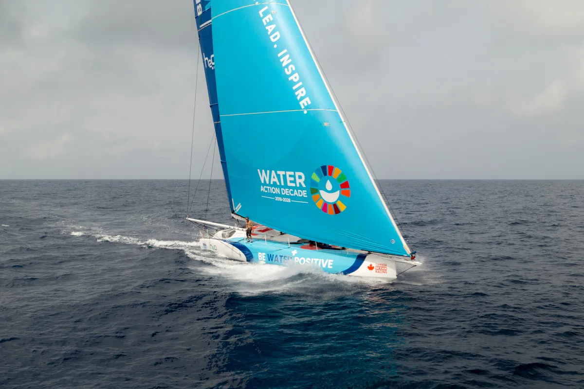 Biotherm and Holcim - PRB stage a breakaway north of the Balearic Islands