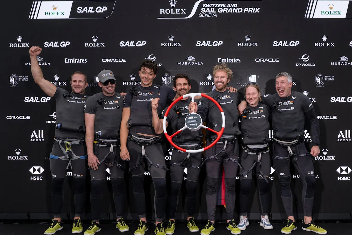 Germany claim first event win in SailGP Geneva debut