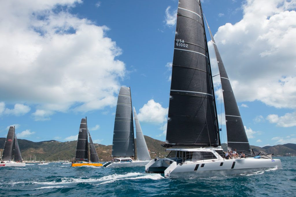 50 days away from the start of  the BVI Spring Regatta