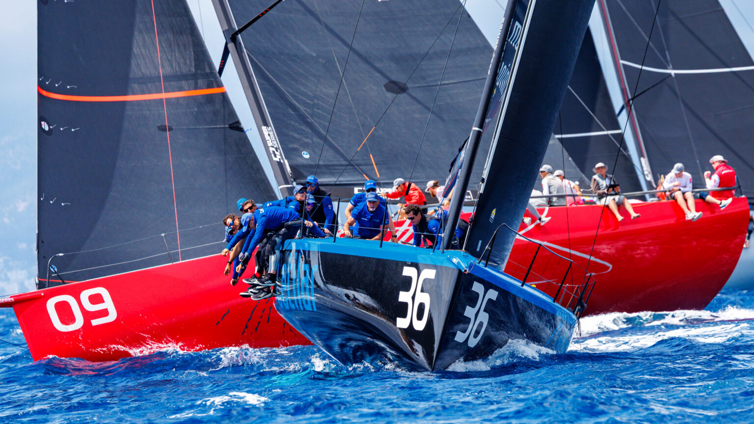 52 SUPER SERIES: Double bullet day for Alkedo, video