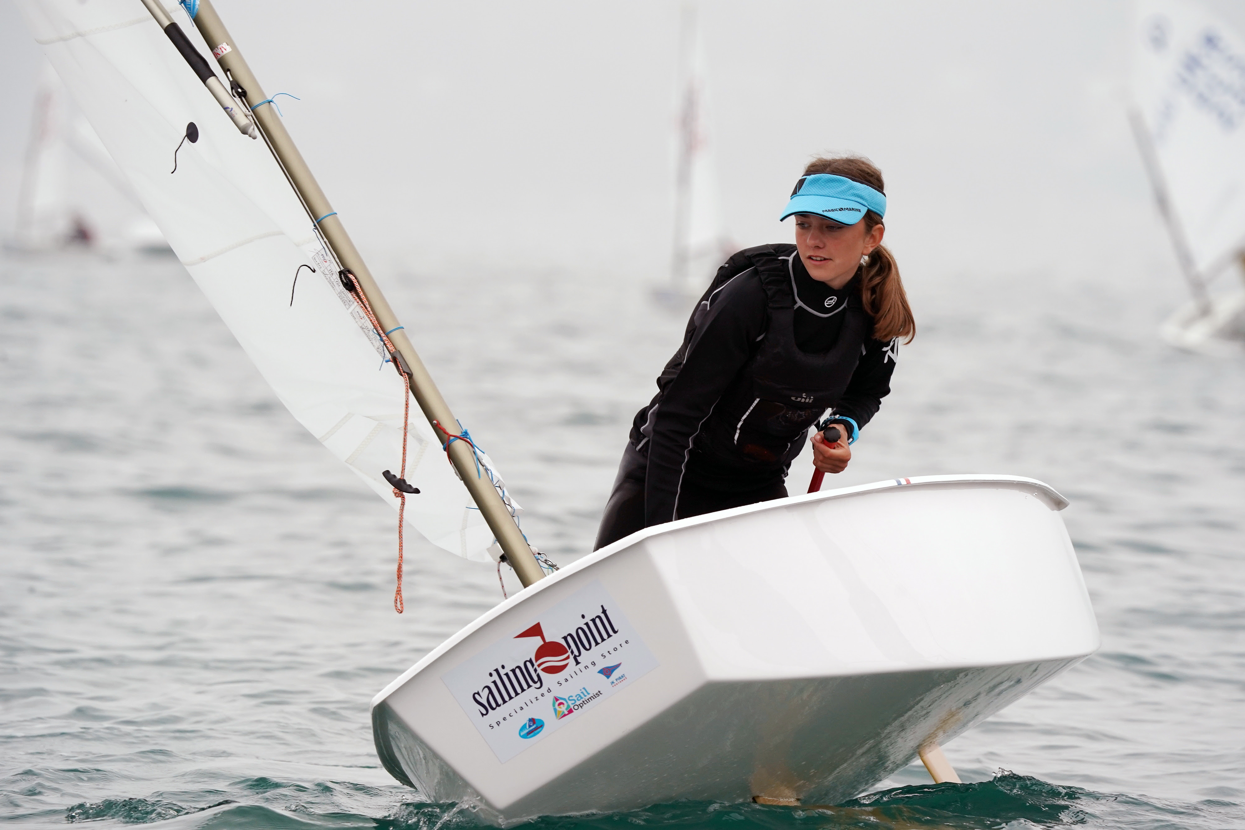 Last racing day for Optimist European Championships