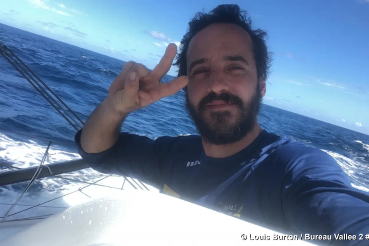Louis Burton first Vendée Globe skipper across the Equator