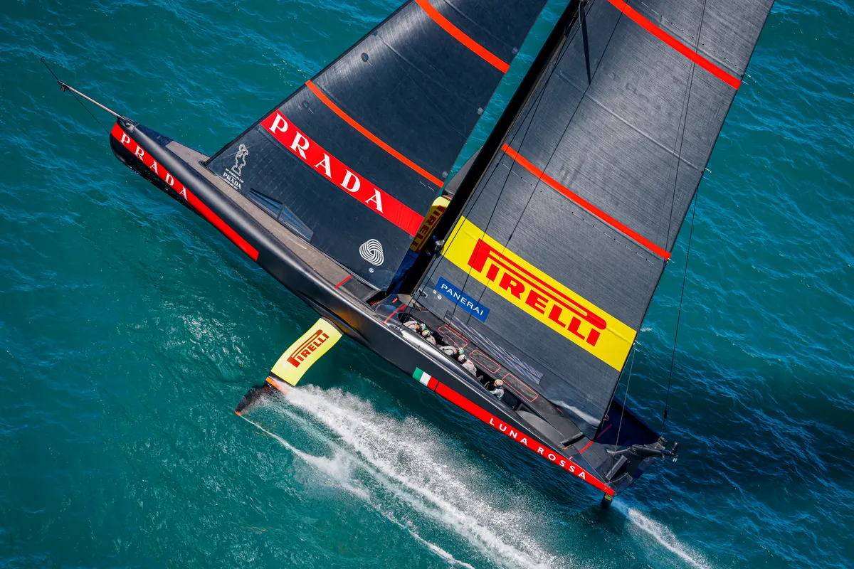 Luna Rossa Prada Pirelli win the PRADA Cup Semi-Final