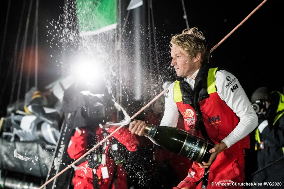 Maxime Sorel,  V and B Mayenne 10th in the Vendée Globe