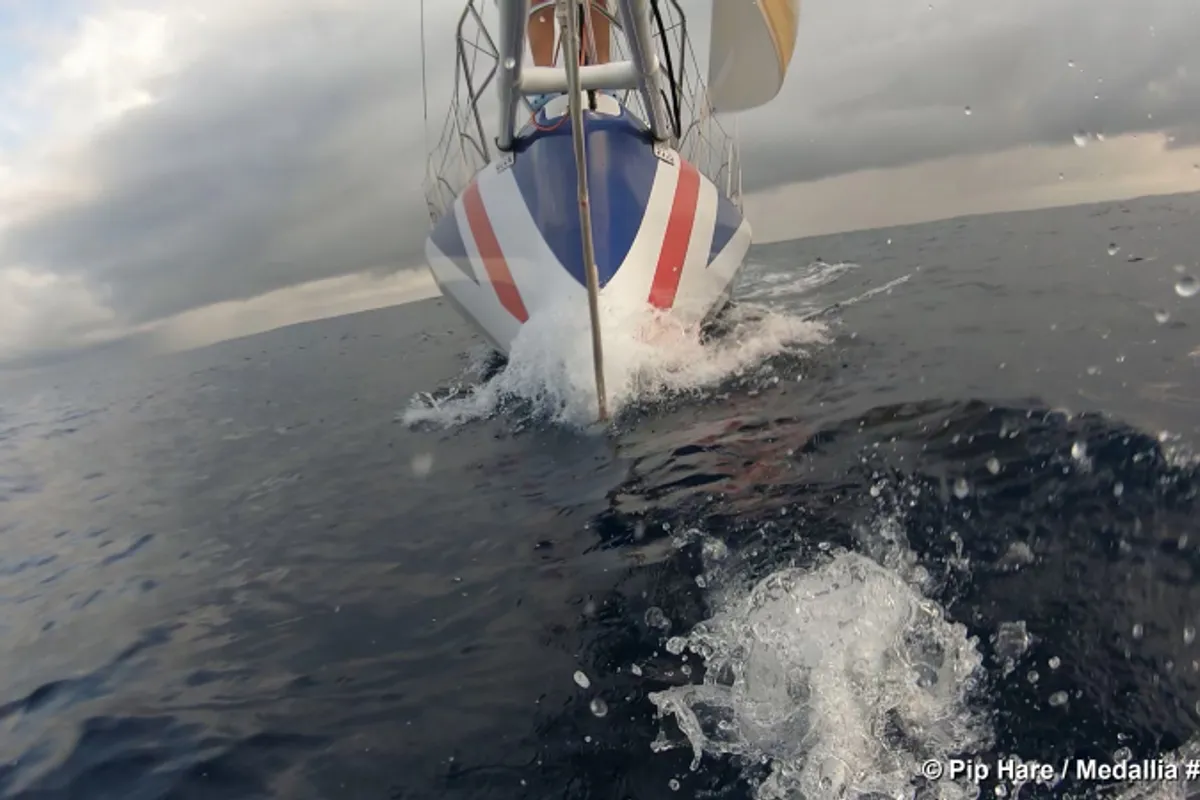Pip in the trade winds; report from Pip Hare